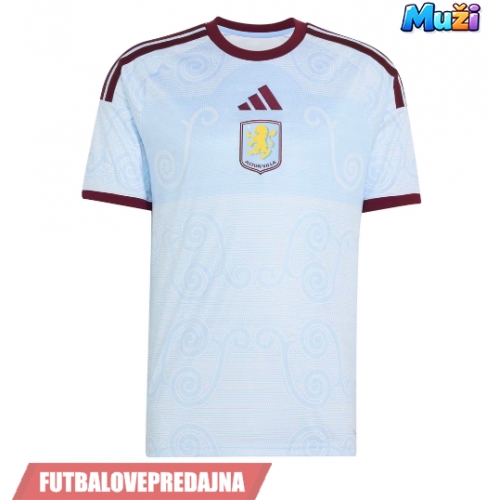 Lacne Muži Futbalové dres Aston Villa Johan Manzambi #44 2026-27 Krátky Rukáv - Tretina